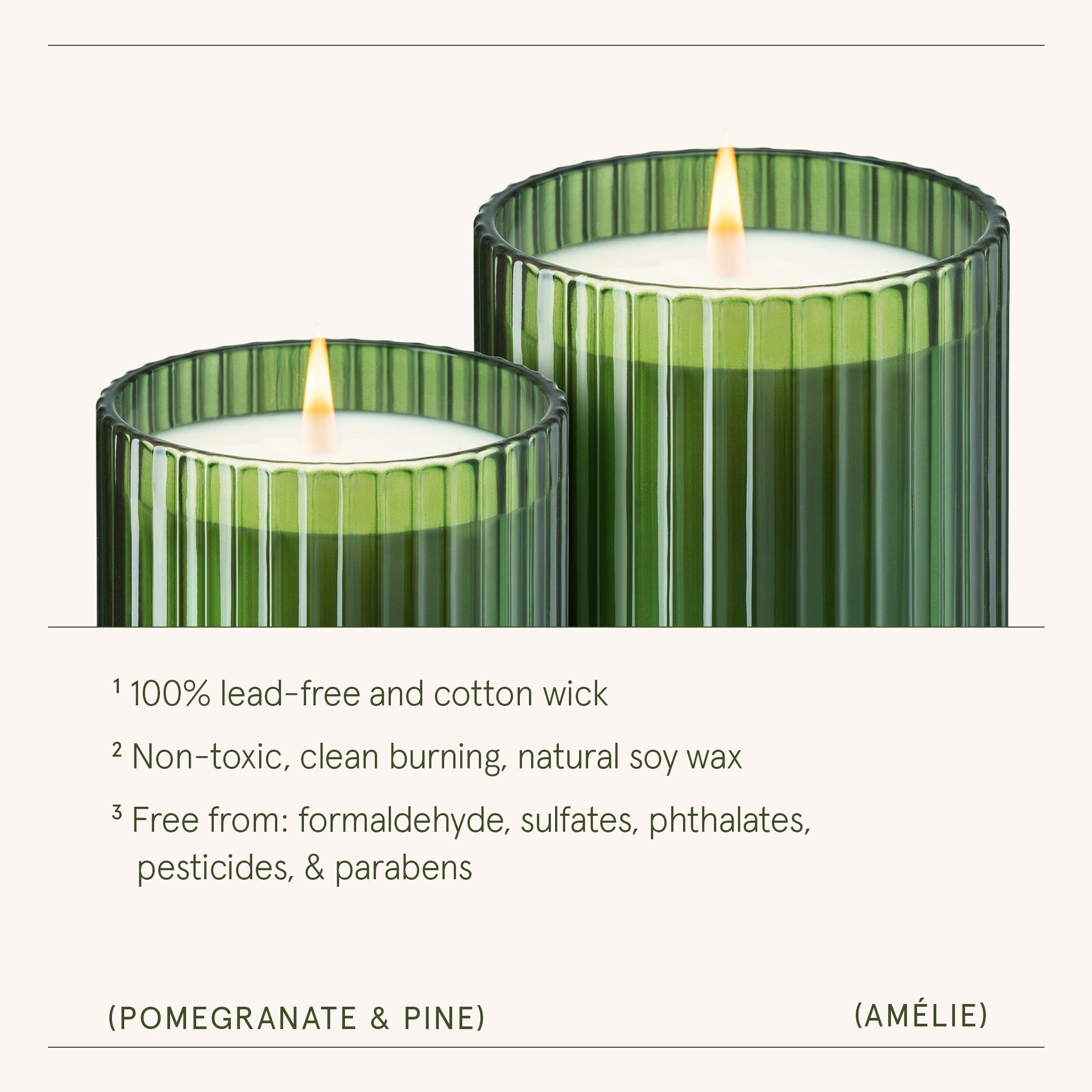 Amélie – Pomegranate &amp; Pine Candle