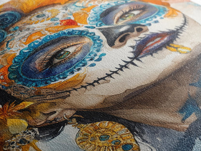 Dia De Los Muertos Wall Art - Senora Portrait