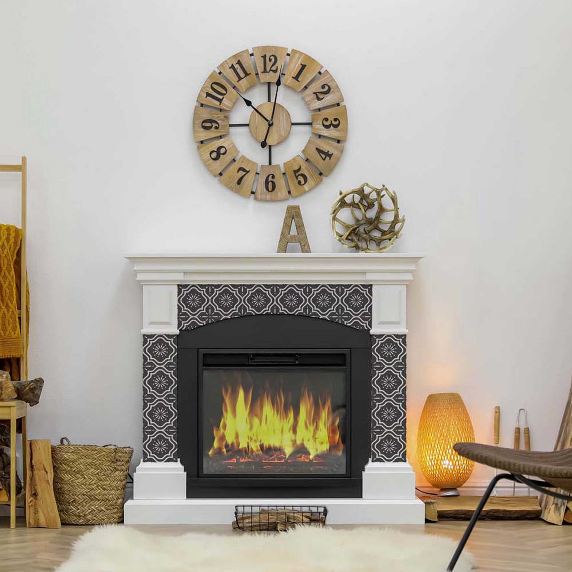 SALE - Dark Gray Backsplash Tiles - Model B22