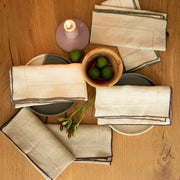 Allyson Table Linens - Set of 4 - 3 Colors