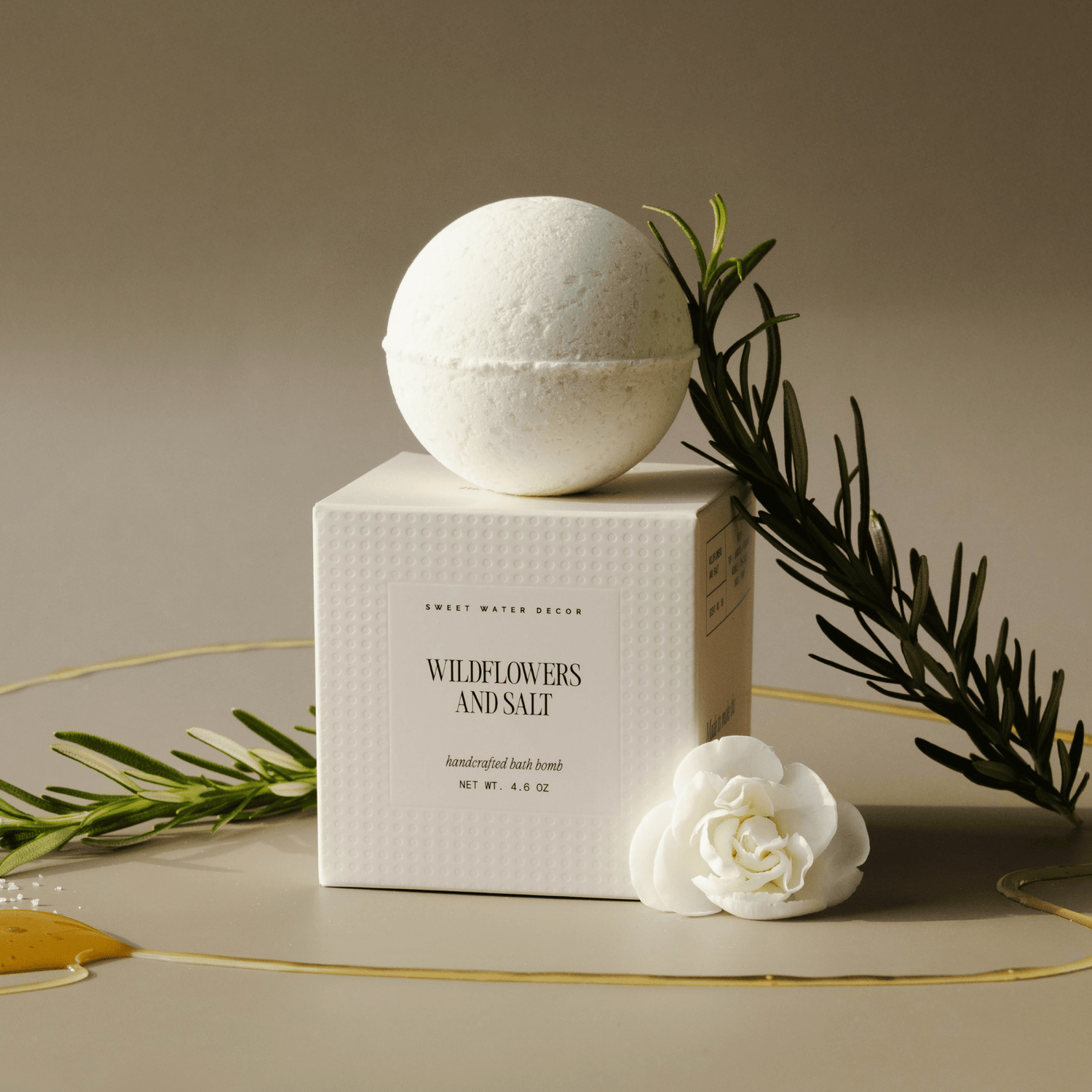 Wildflowers and Salt 4.6 oz Bath Bomb