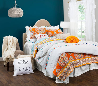 Harley 5 Piece Reversible Quilt Set - 2 Colors