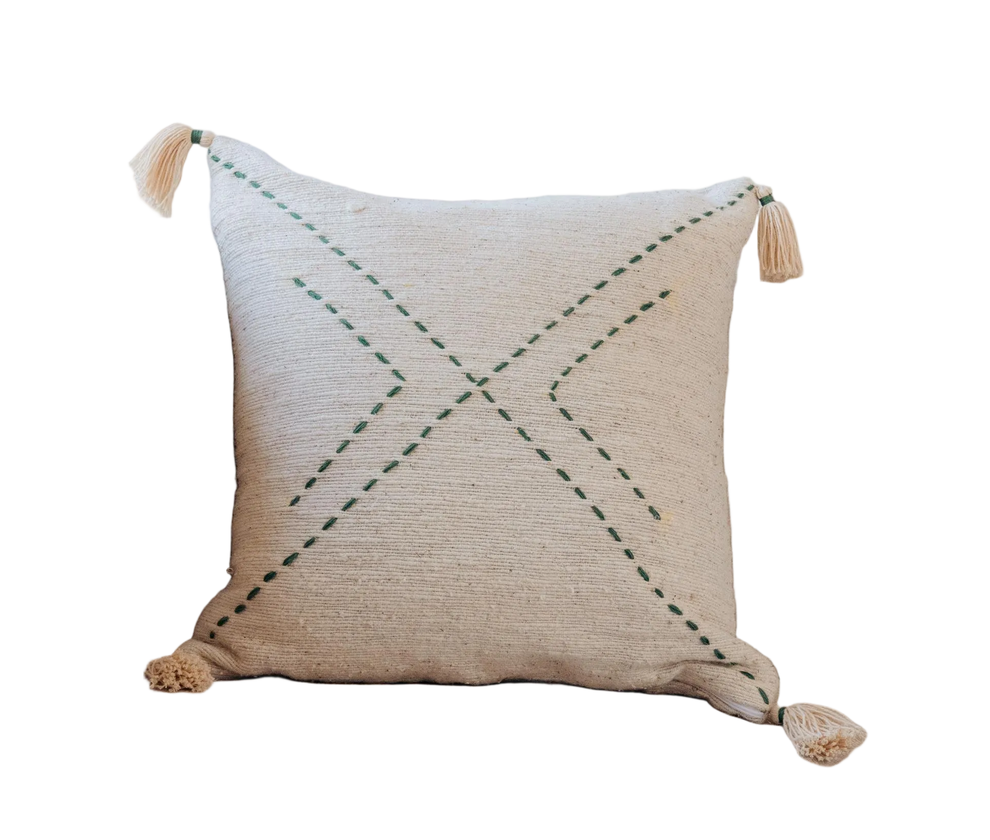 Ava Hand Stitched Cotton Pillows