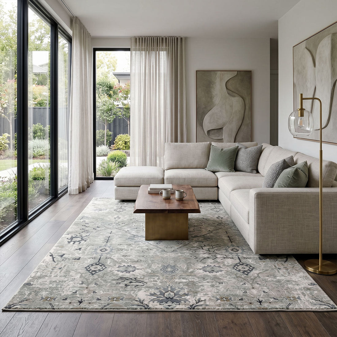 Barkisland Thick Luxe Oushak Rug