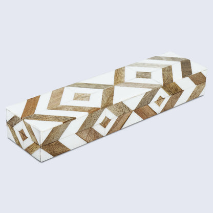 Marquet Array Wood &amp; Resin Inlay Handcrafted Decorative Boxes