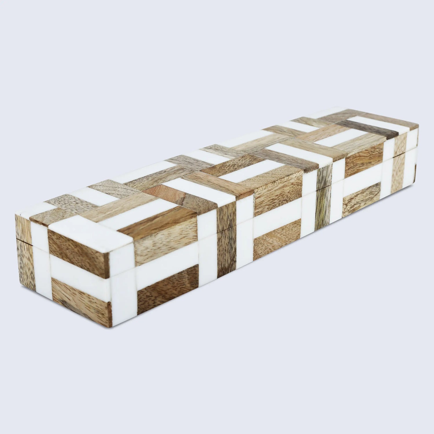 Marquet Handmade Resin &amp; Wood Decorative Boxes- Multiple Sizes