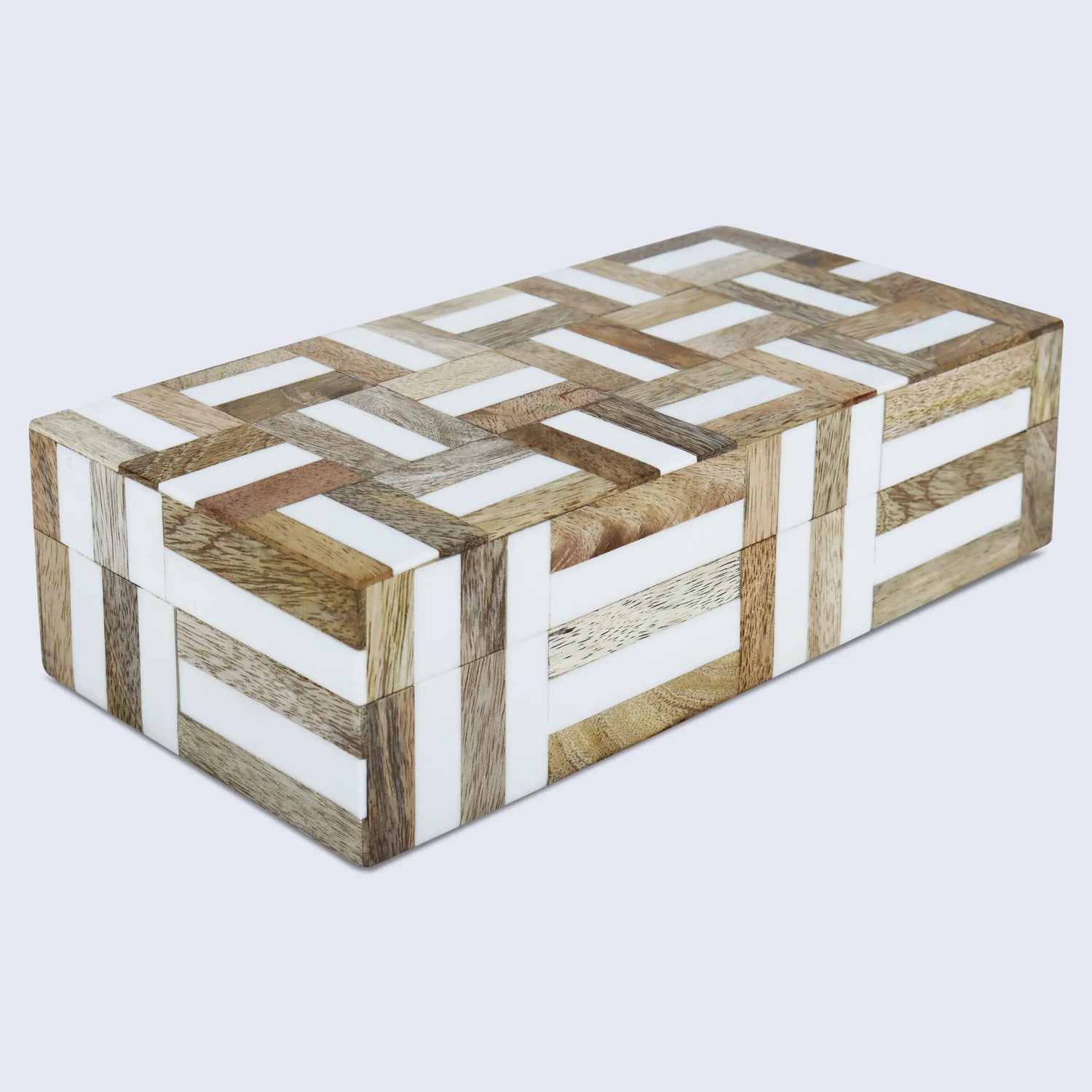 Marquet Handmade Resin &amp; Wood Decorative Boxes- Multiple Sizes