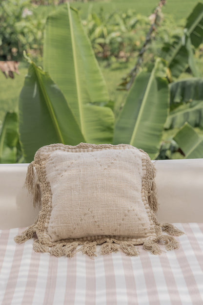 Gaia Hand Stitched Cotton Pillow Covers