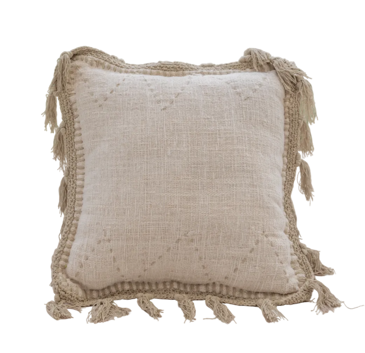 Gaia Hand Stitched Cotton Pillow Covers