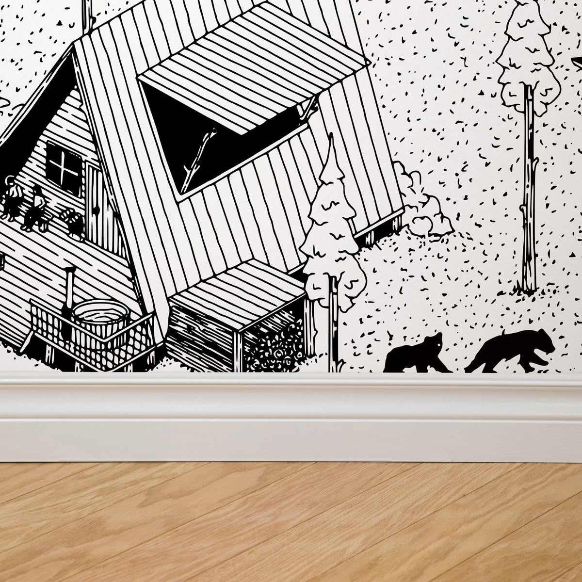Cabin Cove Wallpaper