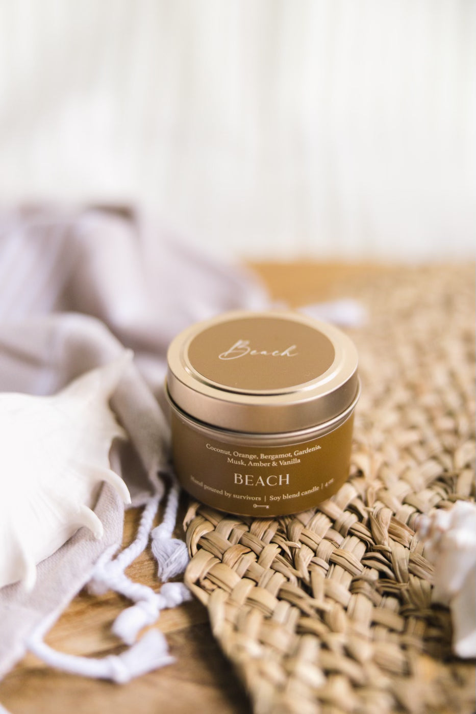 Beach 4 oz Candle