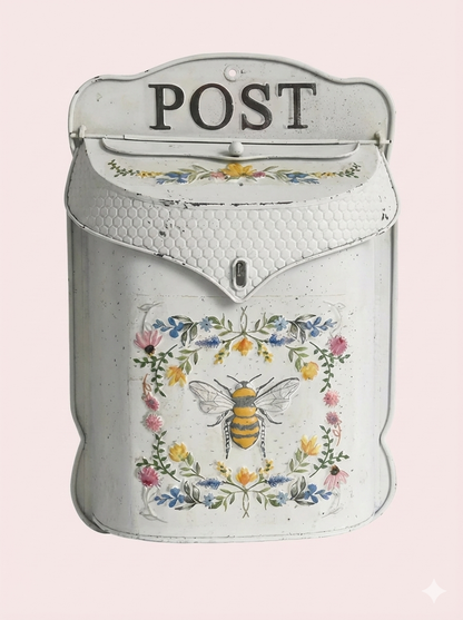 Vintage Farmhouse Wall Mounted Mailboxes - 6 Styles