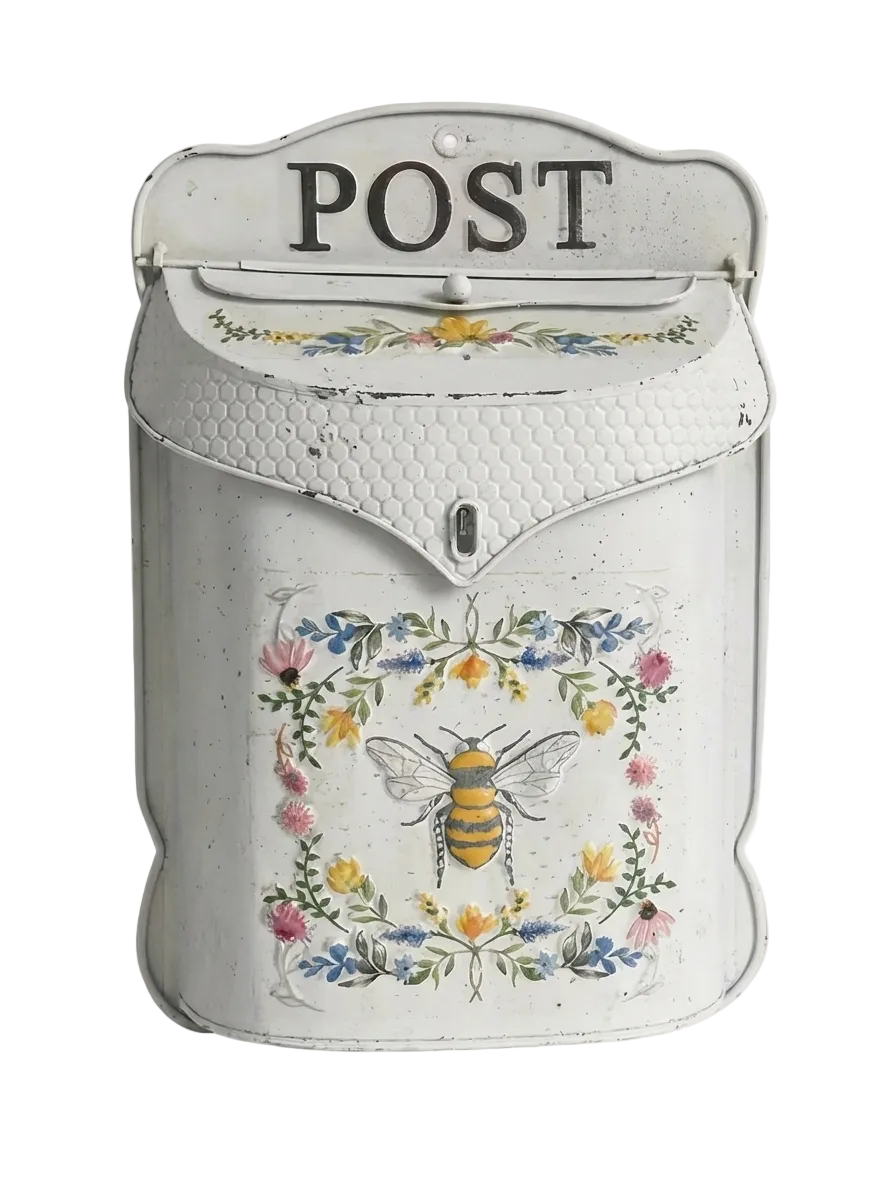 Vintage Farmhouse Wall Mounted Mailboxes - 6 Styles