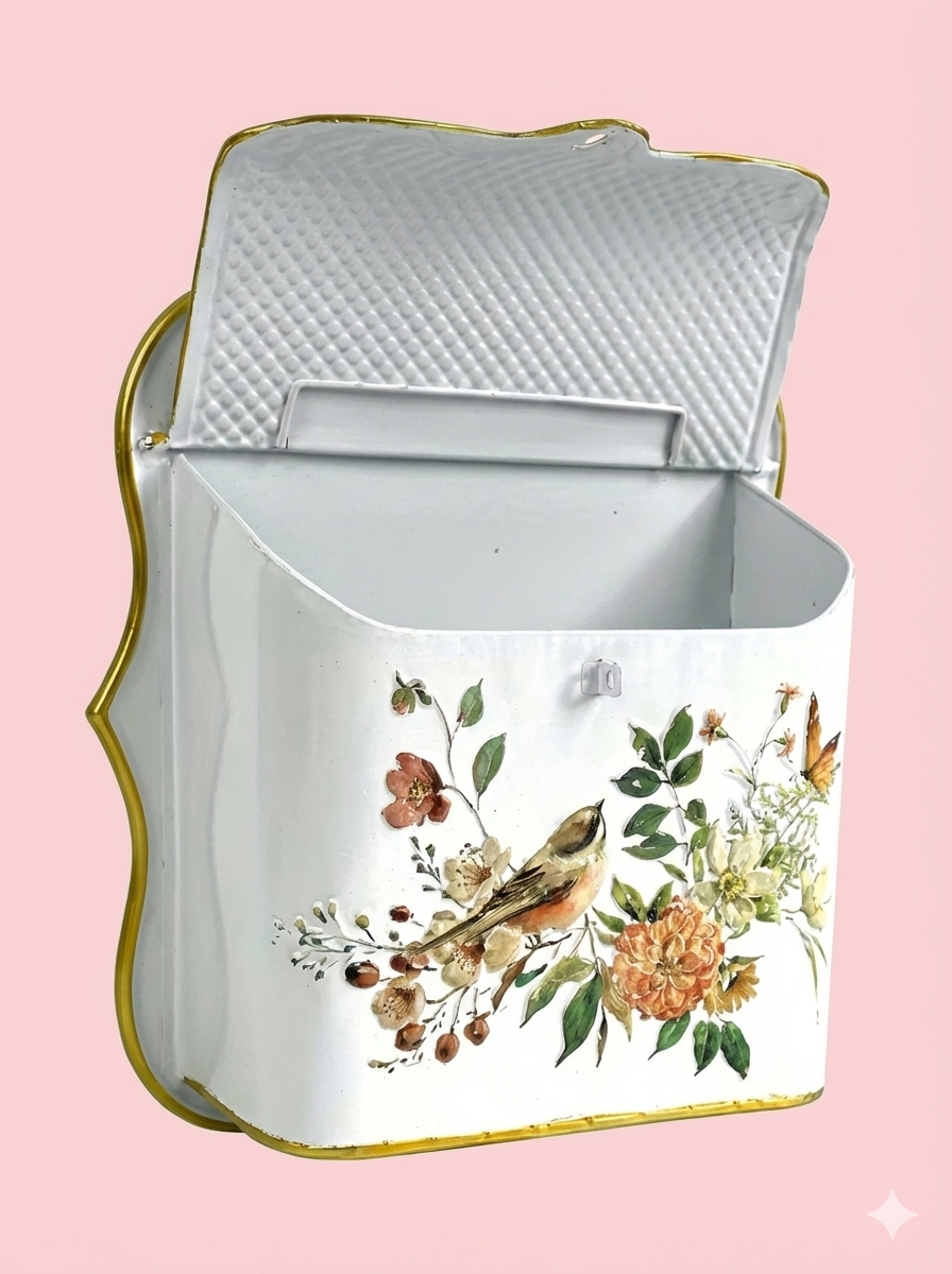Vintage Farmhouse Wall Mounted Mailboxes - 6 Styles
