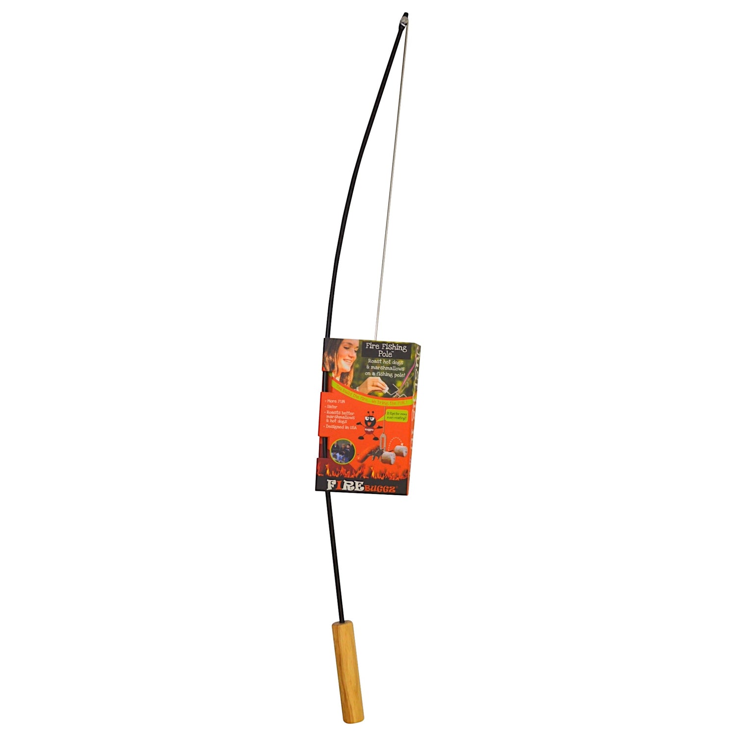 Fire Roasting Fishing Pole