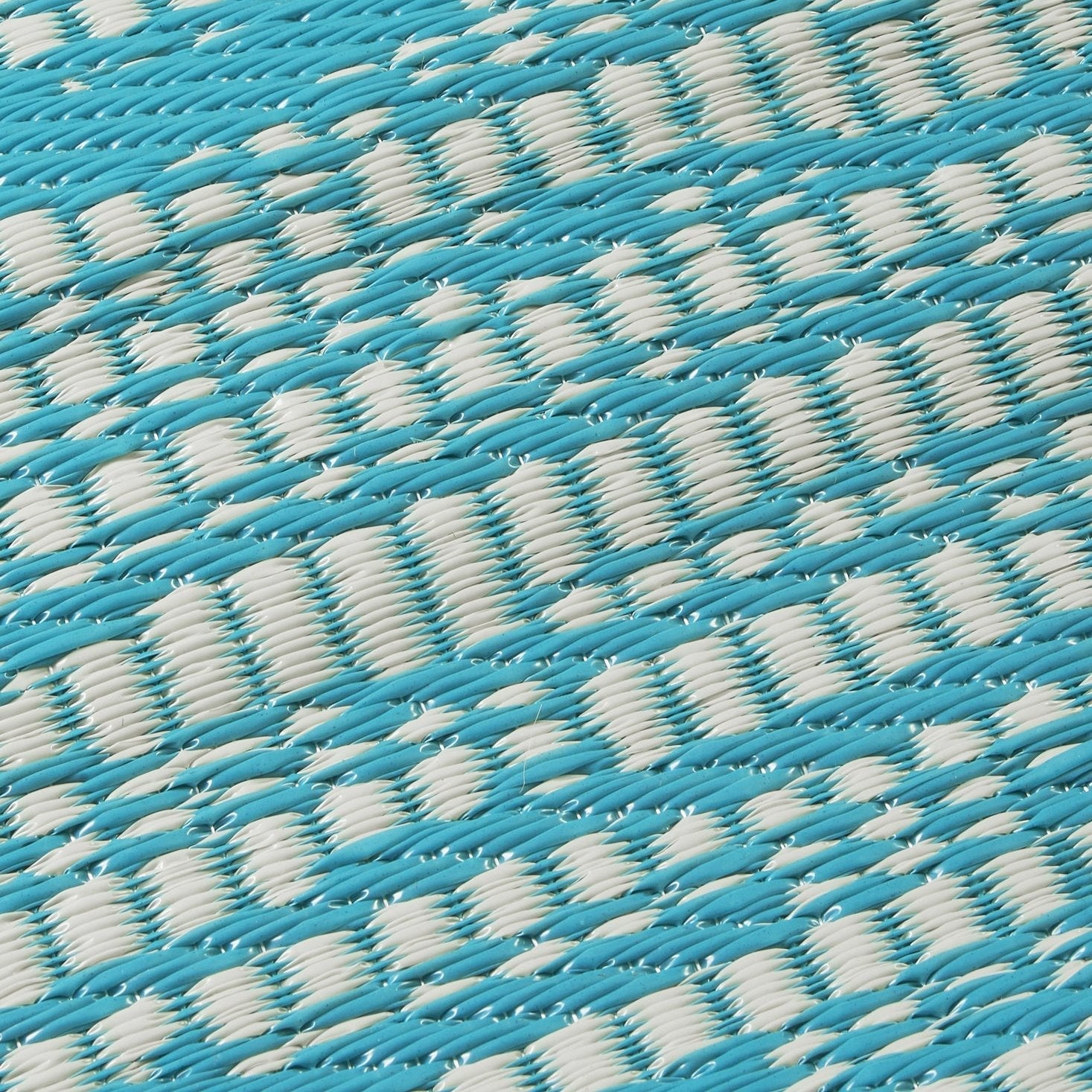 (SALE) Brooklyn - Teal Reversible Outdoor Rug