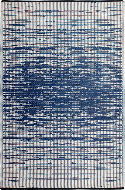 Brooklyn - Blue Reversible Outdoor Rug