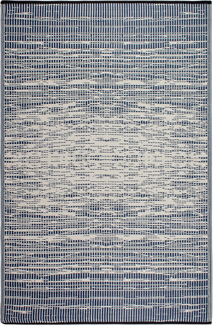 Brooklyn - Blue Reversible Outdoor Rug