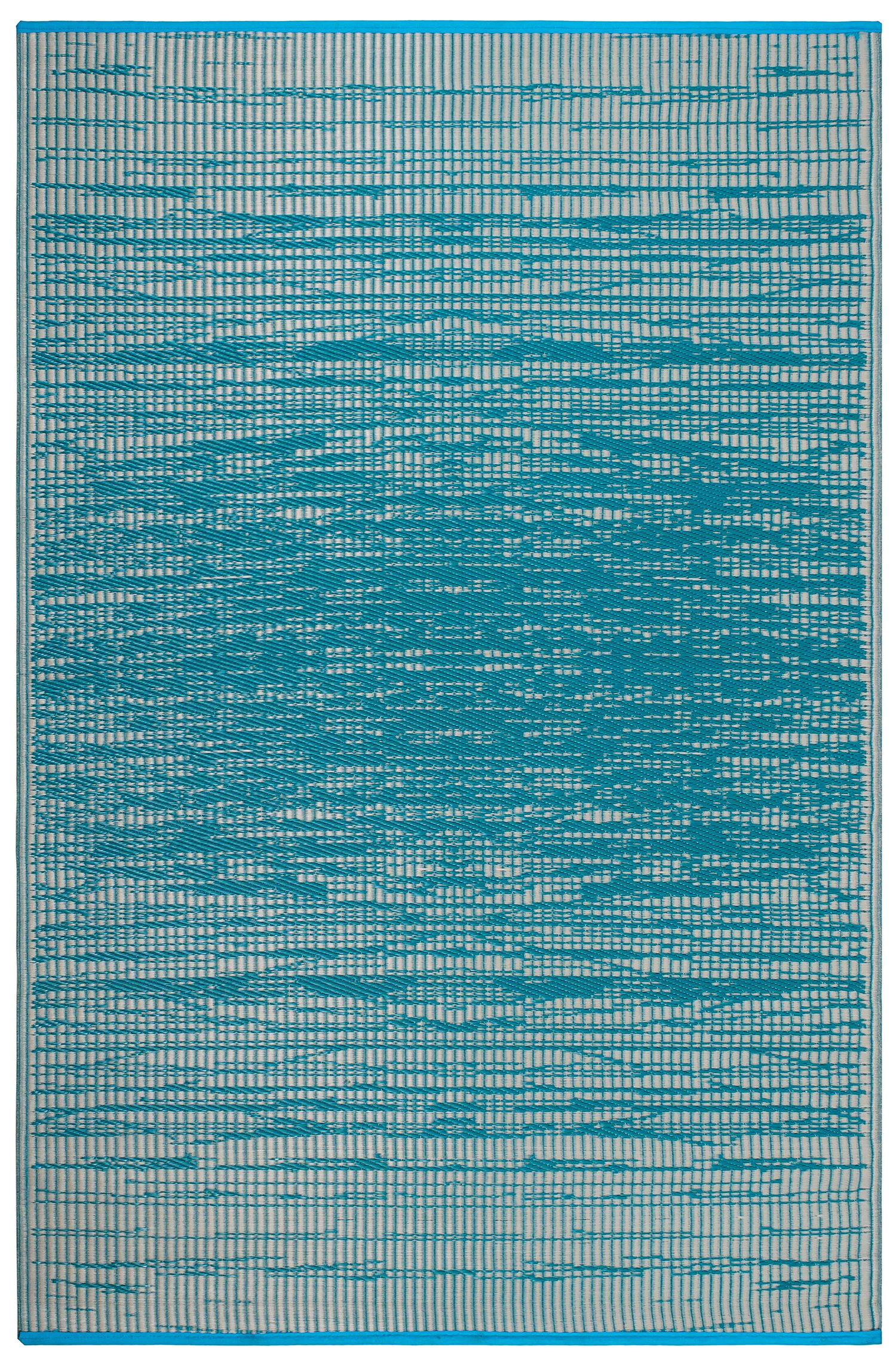 (SALE) Brooklyn - Teal Reversible Outdoor Rug