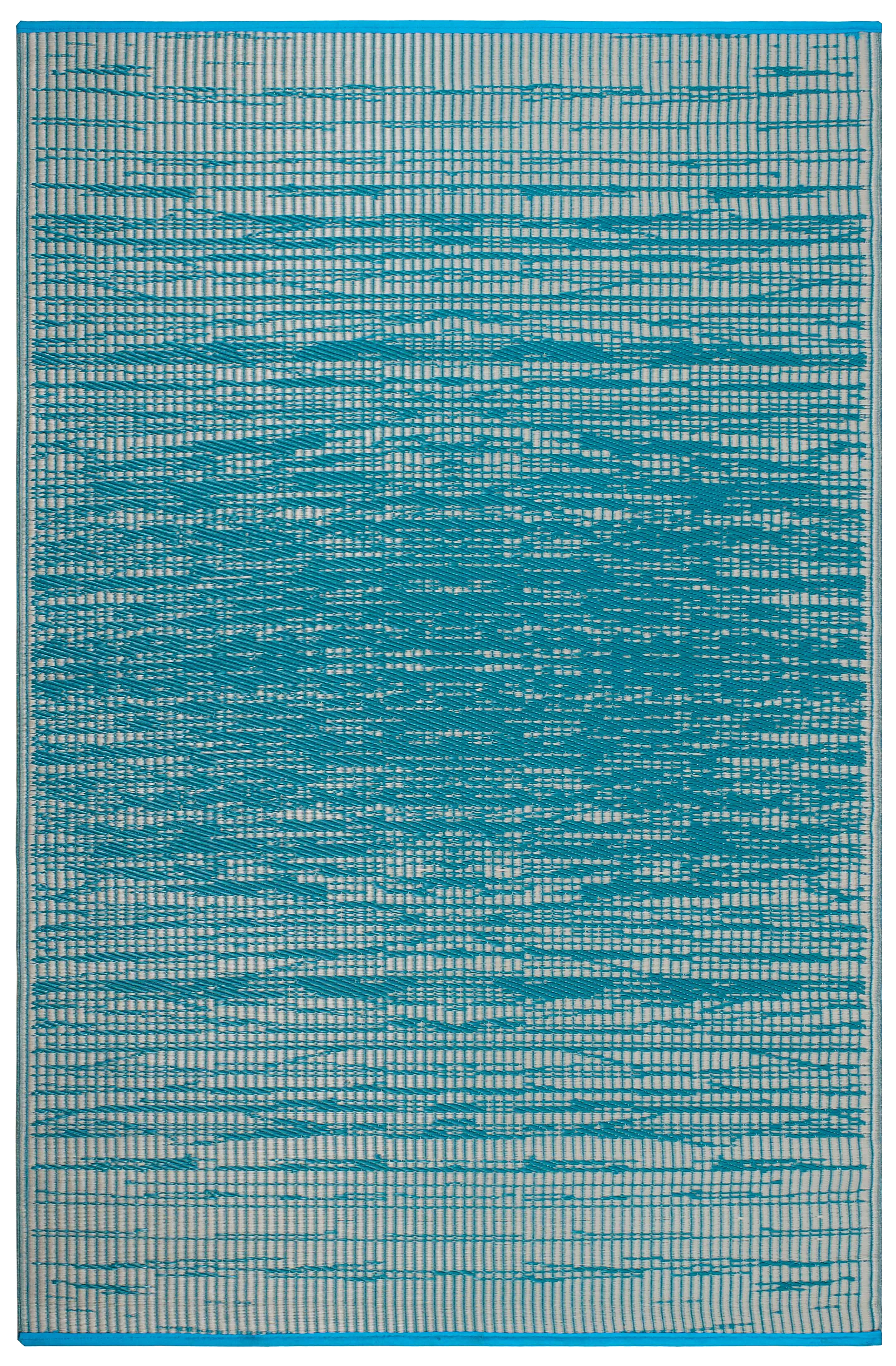 (SALE) Brooklyn - Teal Reversible Outdoor Rug