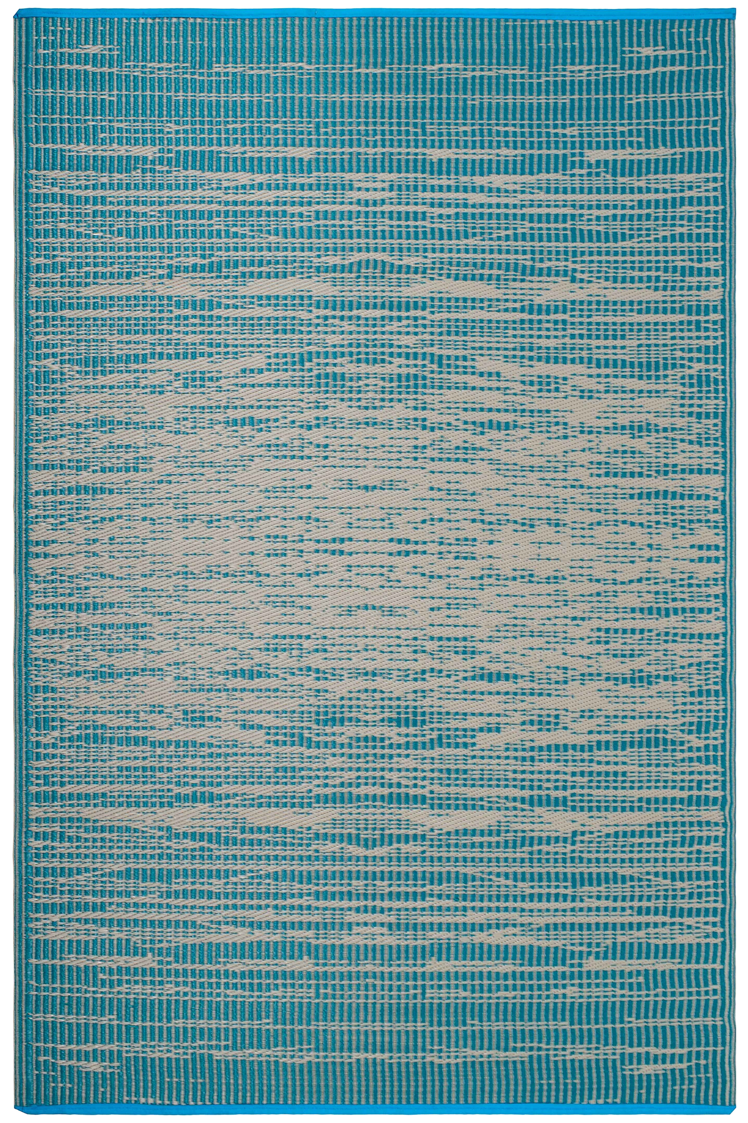 (SALE) Brooklyn - Teal Reversible Outdoor Rug