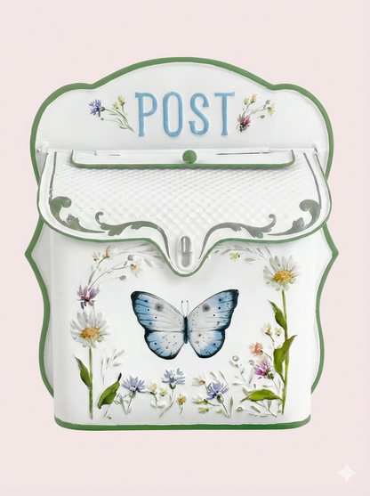 Vintage Farmhouse Wall Mounted Mailboxes - 6 Styles