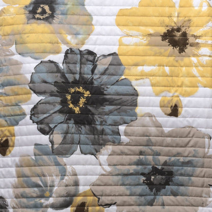 Leah 3 Piece Reversible Quilt Sets - 5 Colors