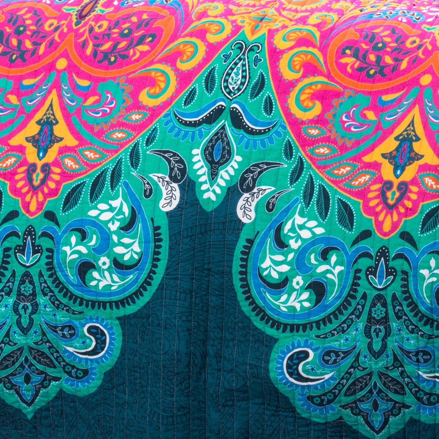 Boho Chic Reversible Quilt Sets - 2 Colors