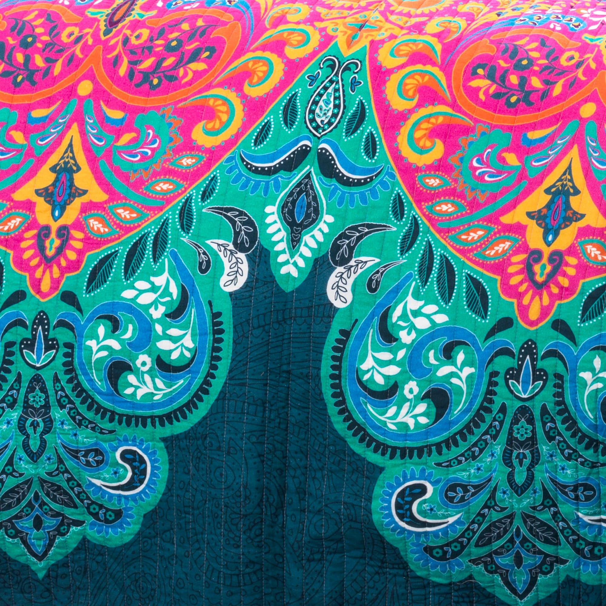 Boho Chic Reversible Quilt Sets - 2 Colors
