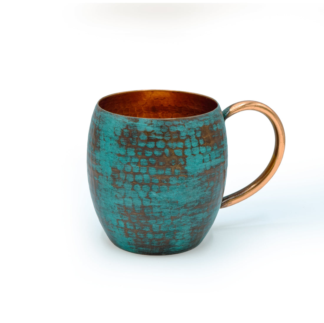 Bronce Copper Mug - Blue, Black