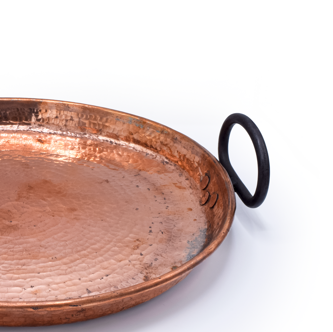 Tradición Copper Tray with Handles