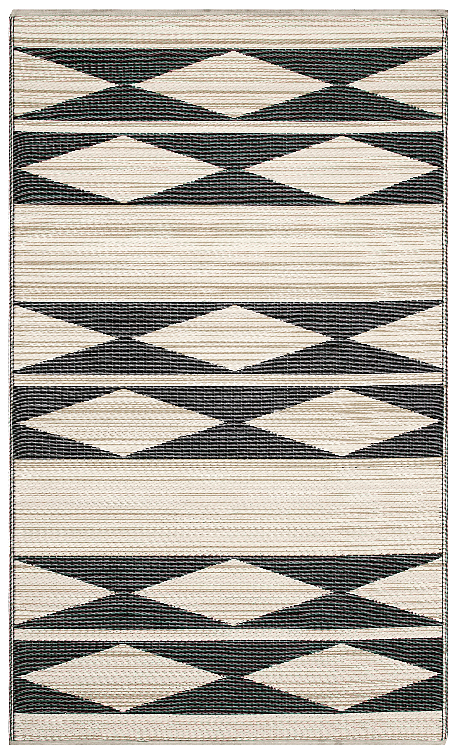 Cairo - Natural/Black Reversible Outdoor Rug