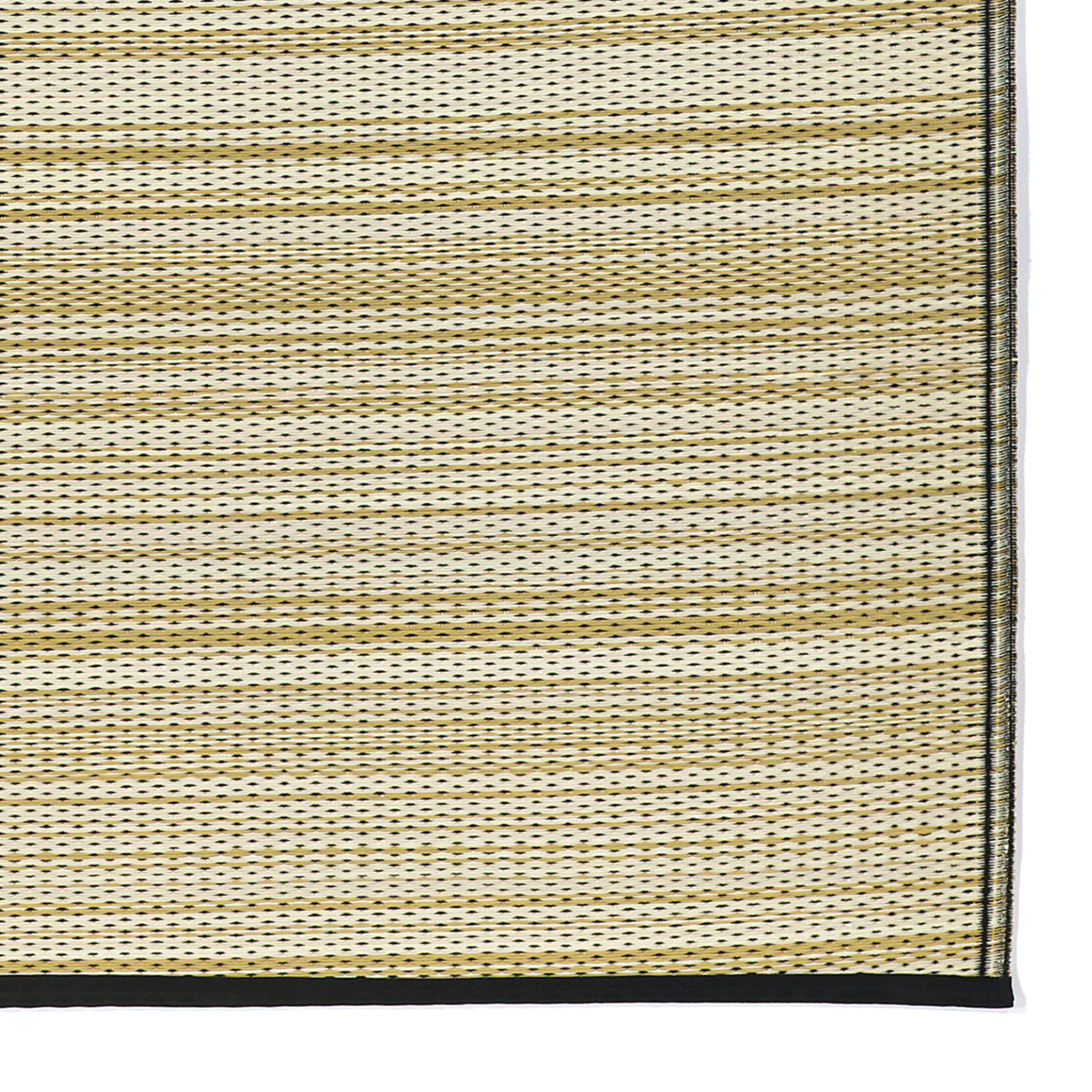 Cancun Shadow - Reversible Sand/Black Outdoor Rug