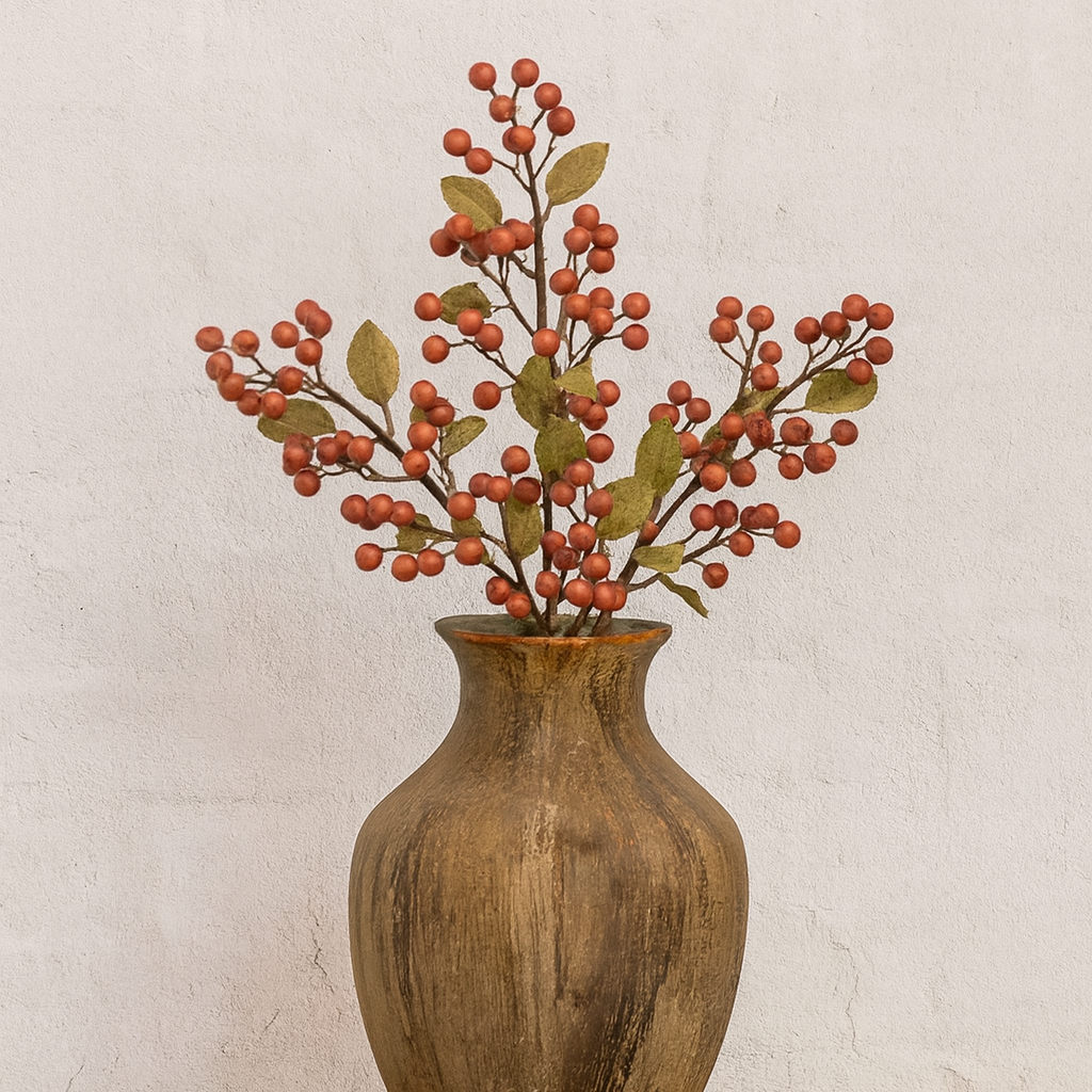 Bergundy Berry Fall Pick