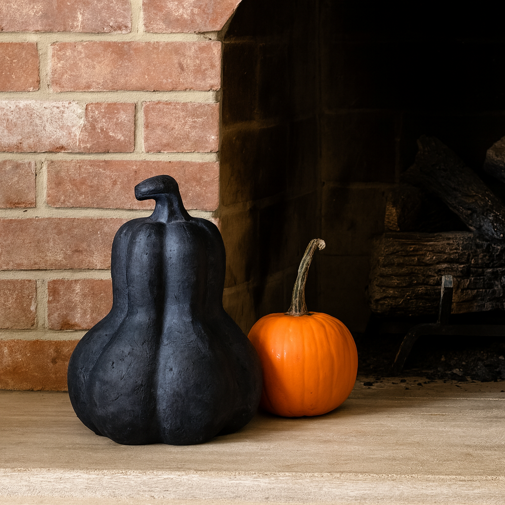 Black Terracotta Gourd