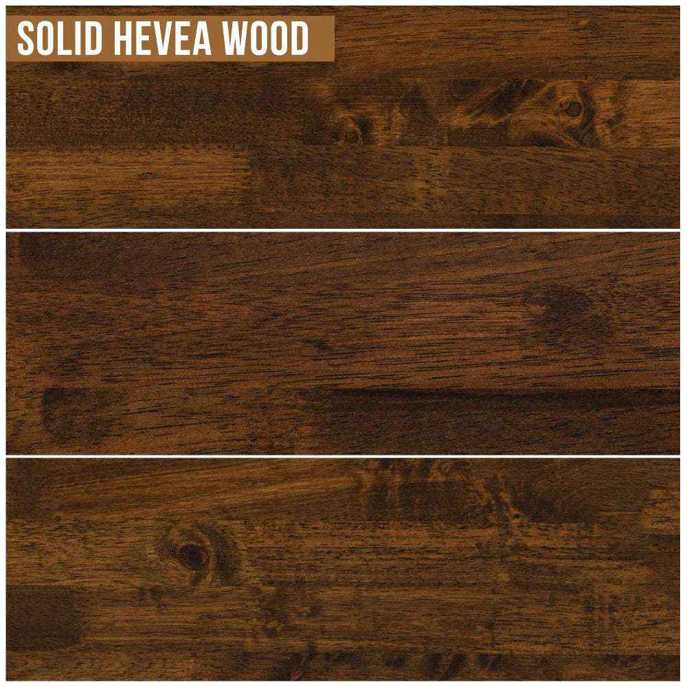 Serenity Deluxe Acacia Wood Platform Bed Frame - Multiple Finishes