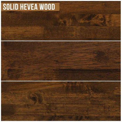 Serenity Deluxe Acacia Wood Platform Bed Frame - Multiple Finishes
