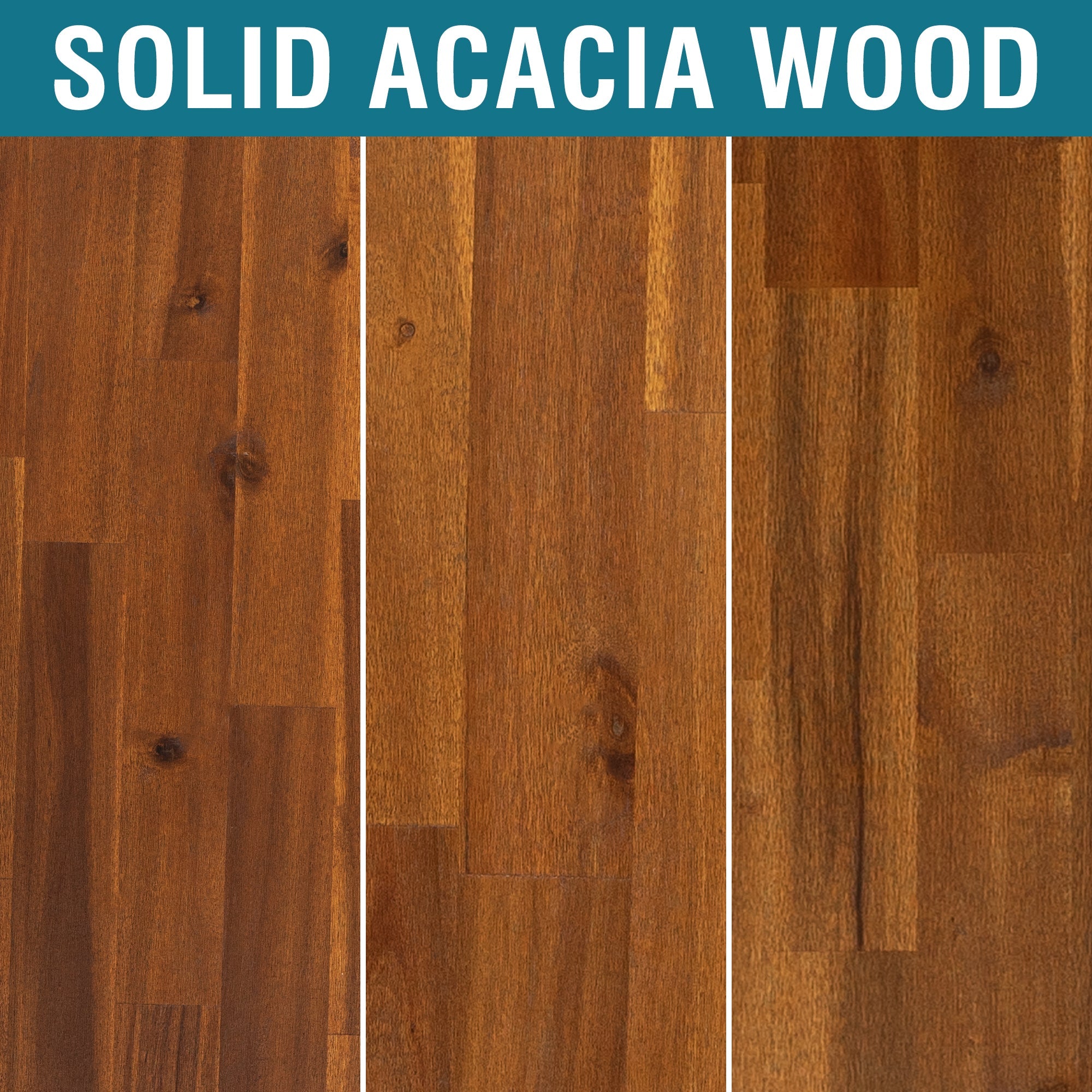 Acacia Callisto Solid Wood Bedframe in Black Ristretto or Walnut Finish