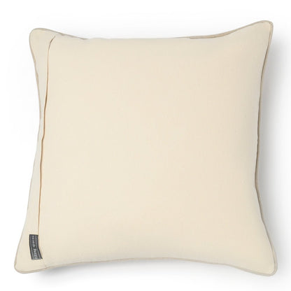 Maria Linen Floral Pillow Cover - Noir