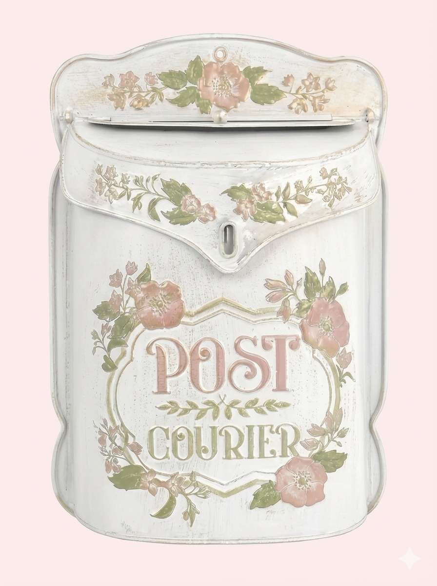 Vintage Farmhouse Wall Mounted Mailboxes - 6 Styles