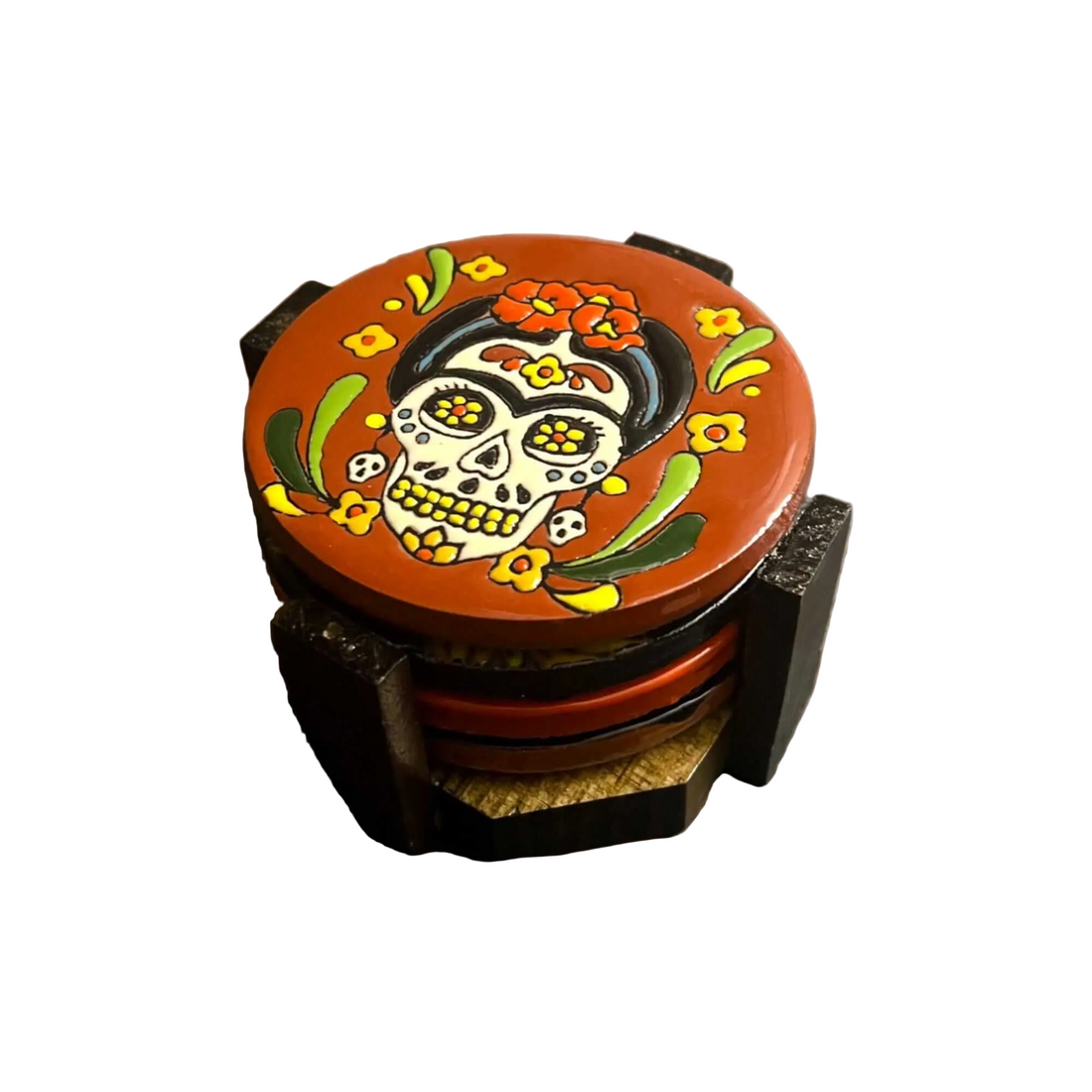 Custom Hand-Painted Talavera Coaster | Choose Your Design