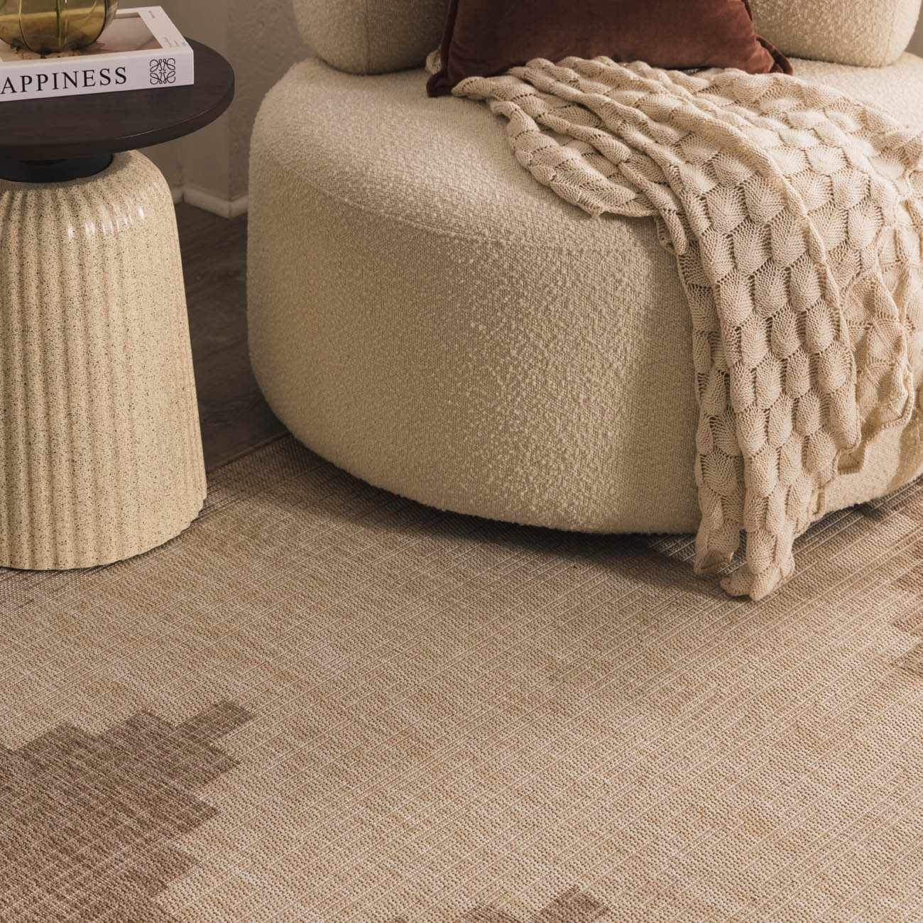 Djugun Beige Indoor &amp; Outdoor Rug