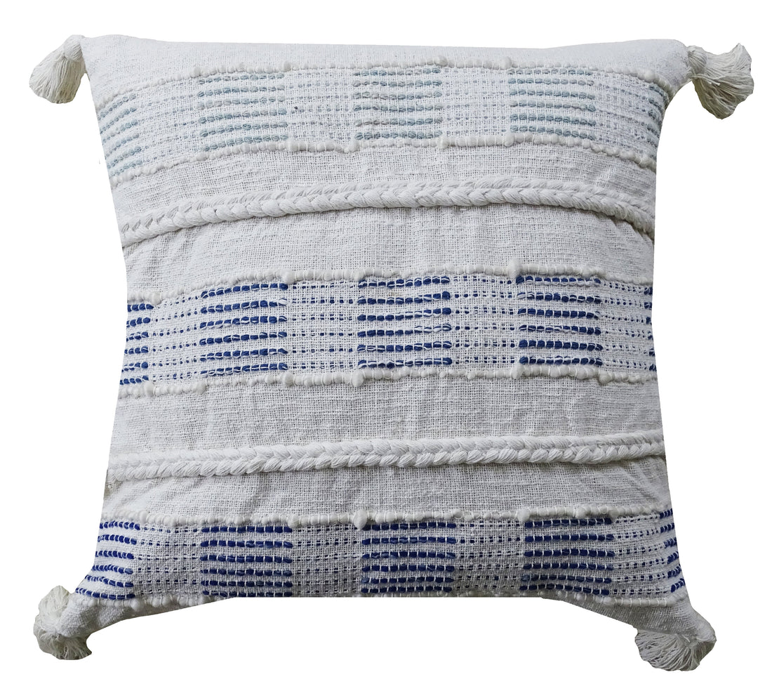 Indie Tassel Pillow - 22 x 22