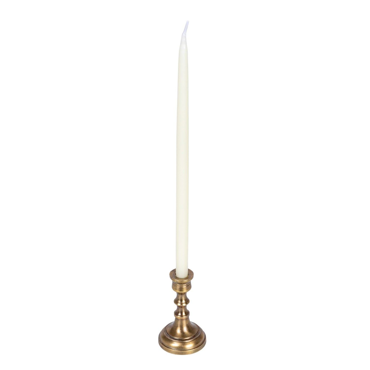 Antique Brass Mini Taper Candle Holders