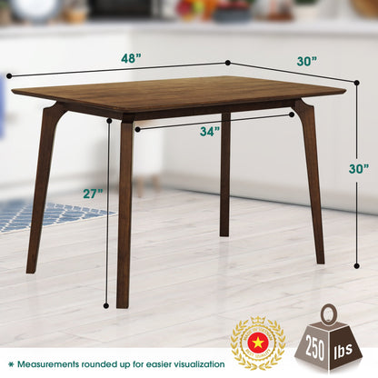 Verve 48" Solid Acacia Wood Dining Table - 2 Colors