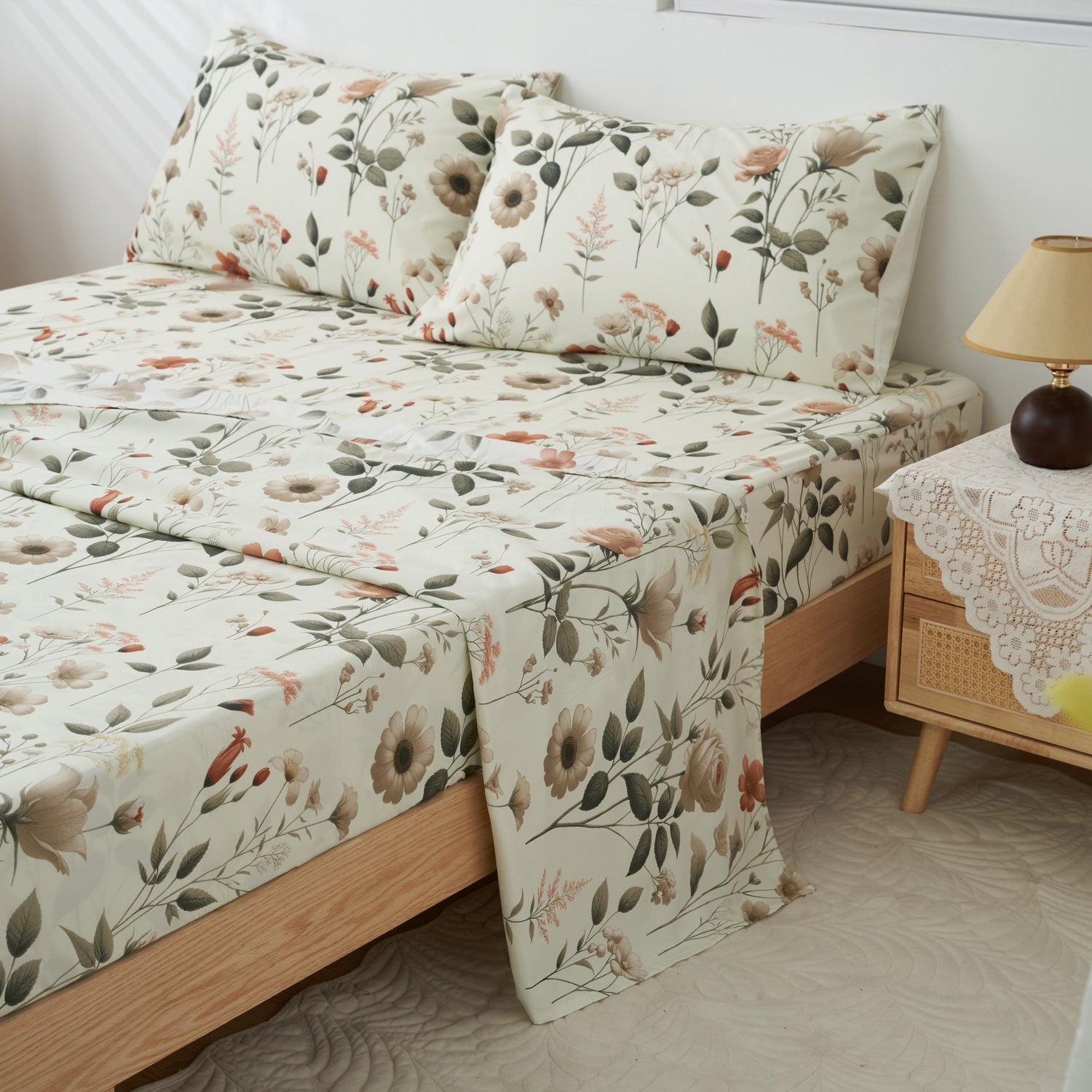 Bed in a Bag Quilted Bedding Set - Enchanted Meadow