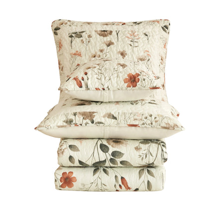 Bed in a Bag Quilted Bedding Set - Enchanted Meadow