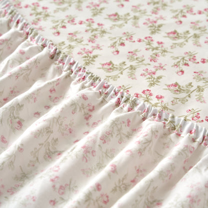 100% Cotton Coquette Sheet Set - Dainty Floral