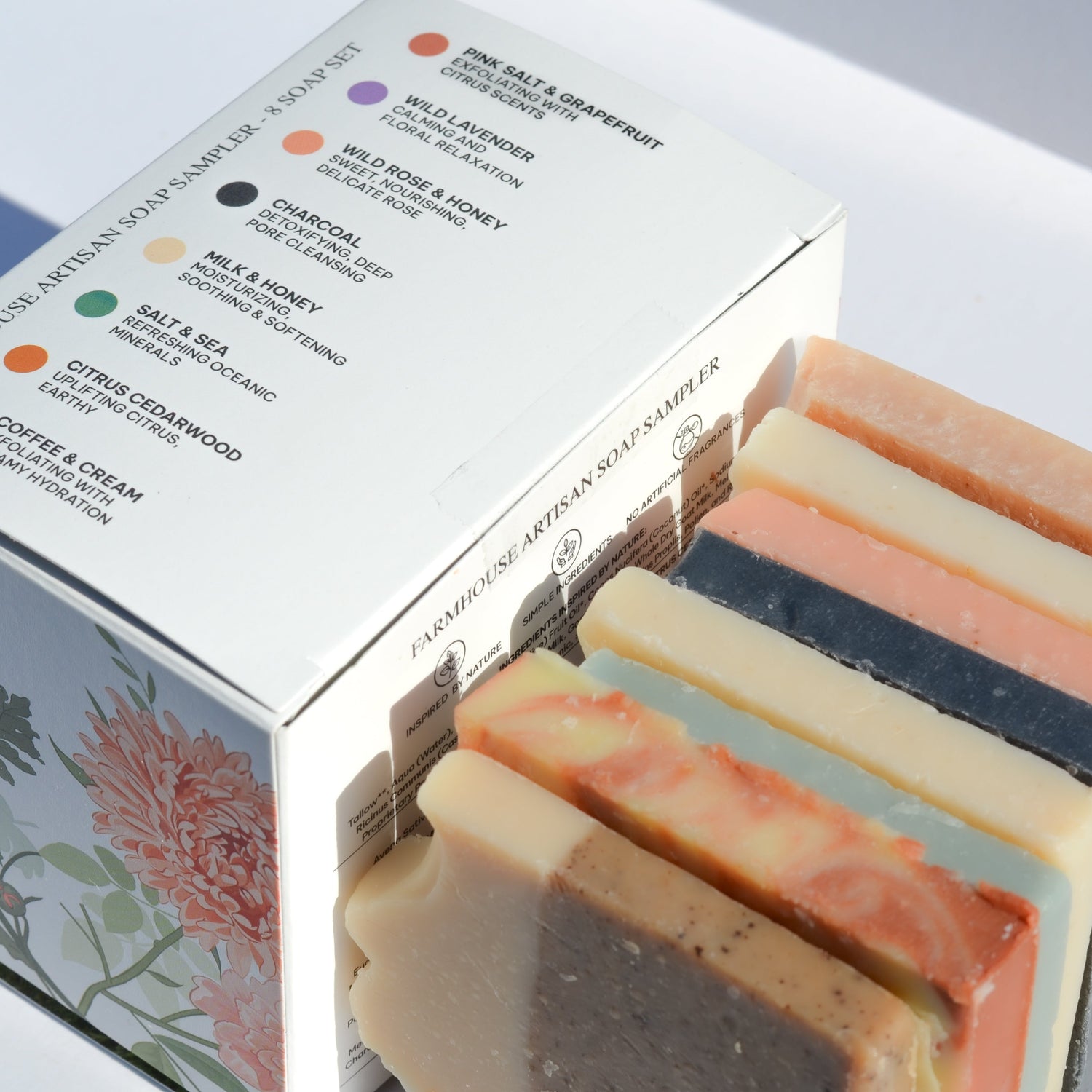 Farmhouse Artisan Goat Milk &amp; Tallow Soap Sampler