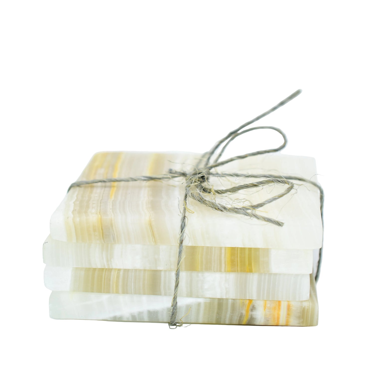 Onyx Coasters - Set of 4